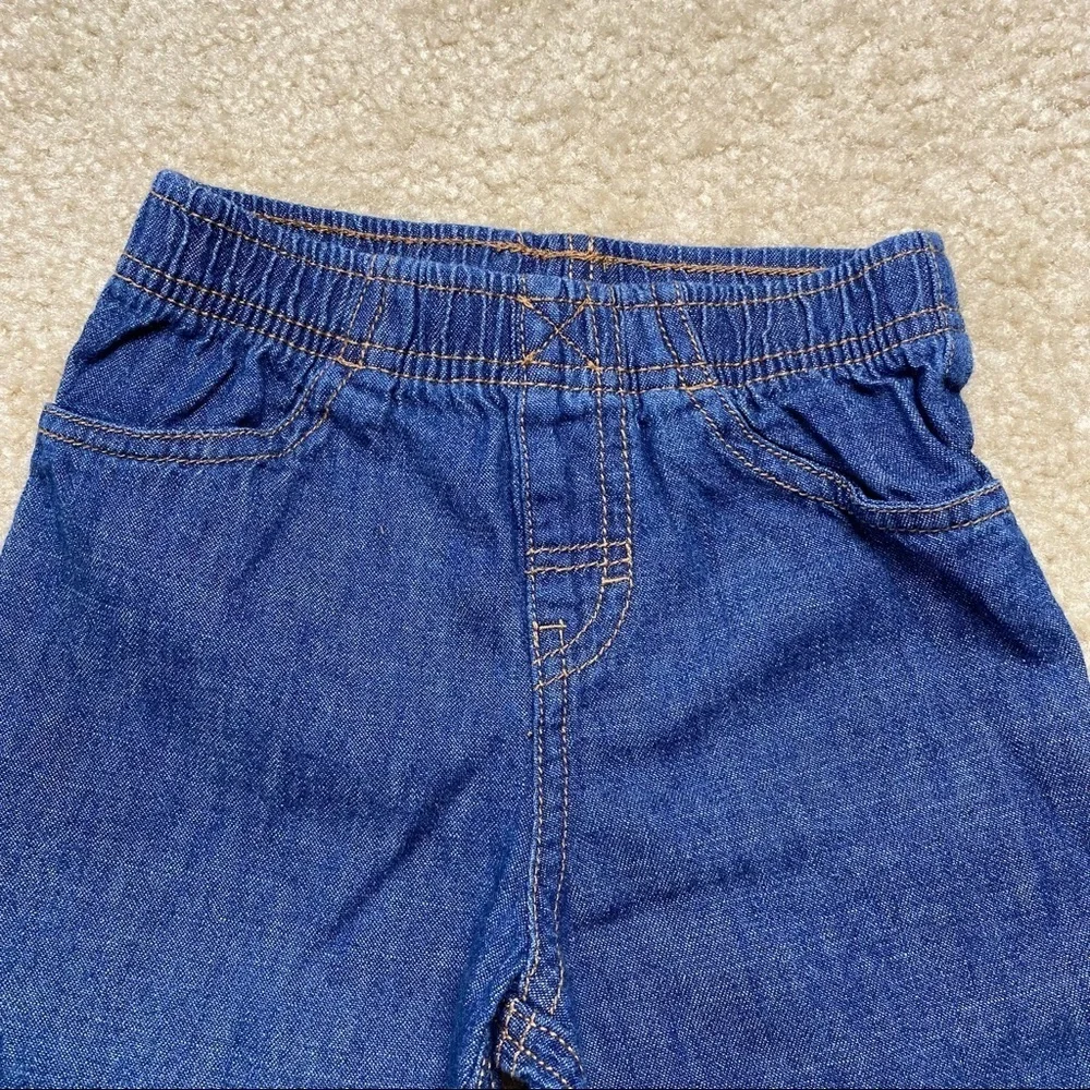 Carters Little Boys 24 Months Elastic Waist Jeans